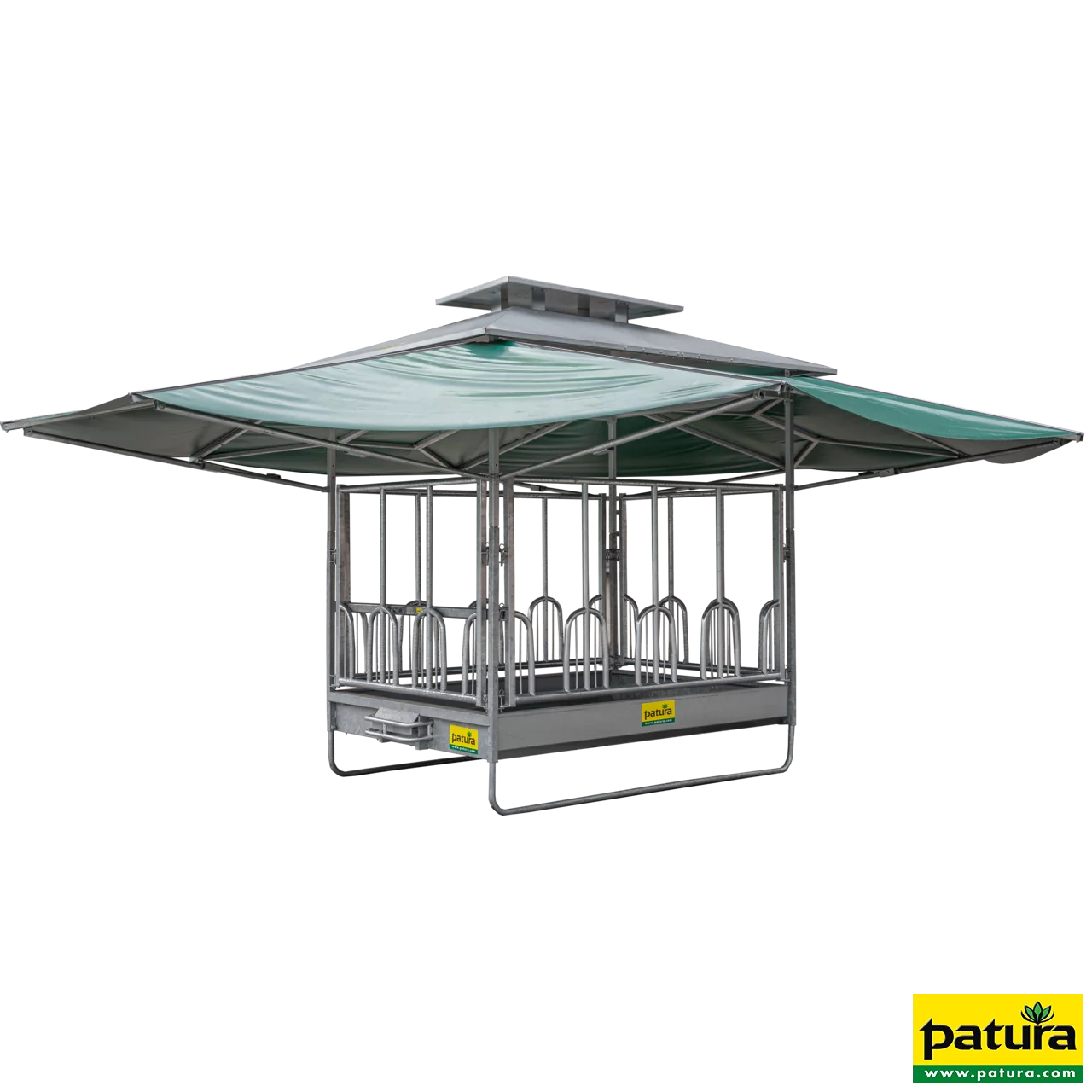 PATURA Klima-Groß ballenraufe mit Universalfressgittern