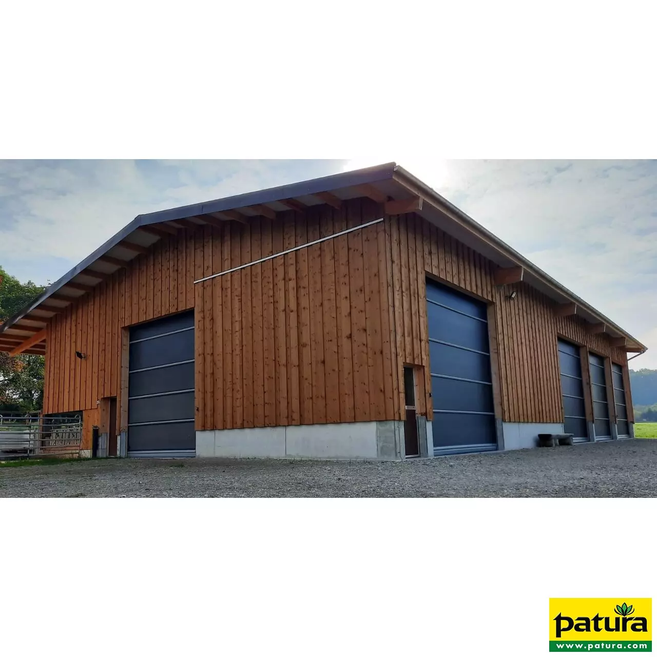 Elektro-Agrartor Pro 6,5/6 Breite 6,50 m, Höhe 6,10 m, Bausatz ohne Motor und Schalter