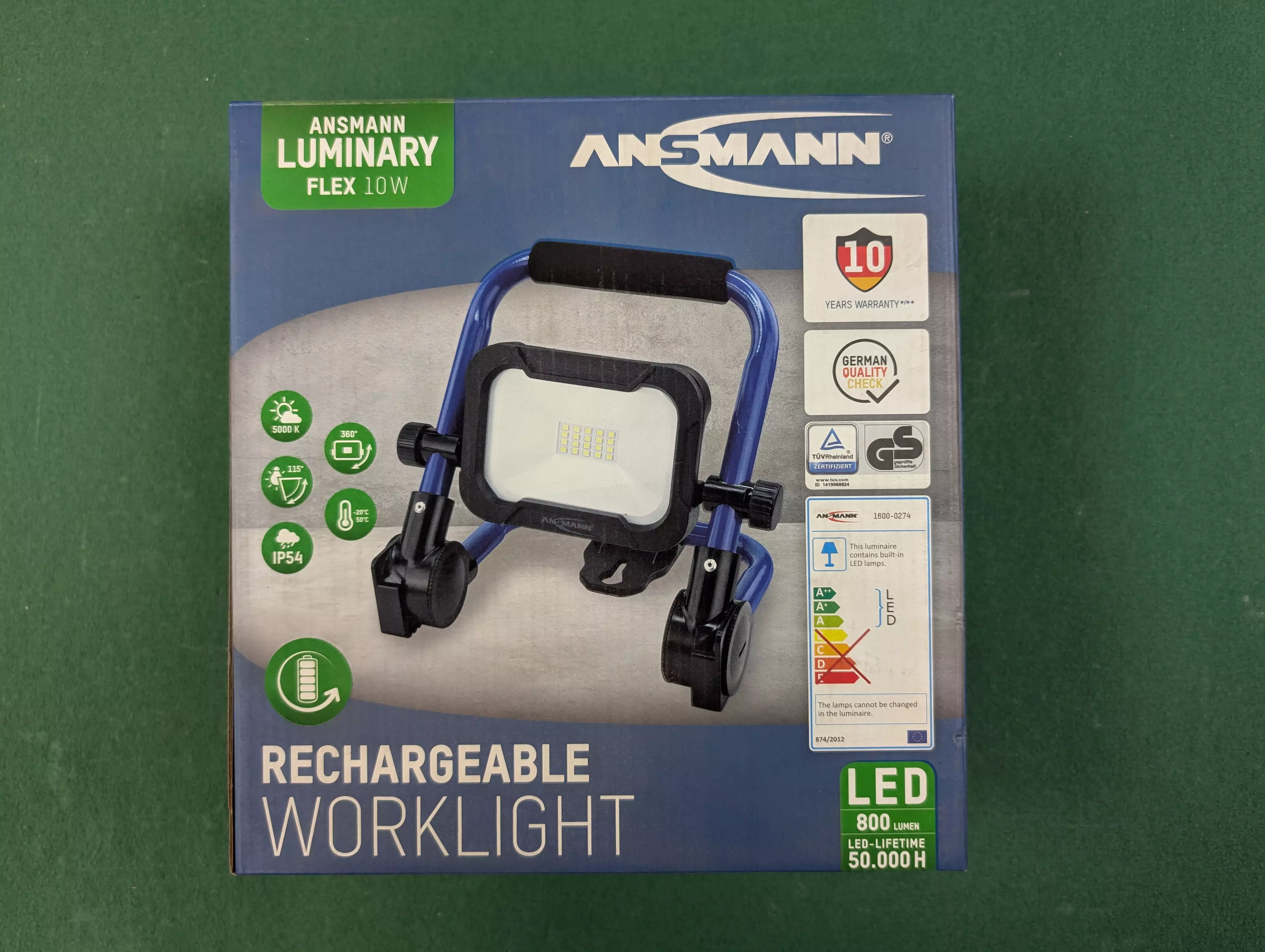 ANSMANN Rechargeble Worklight FLEX 10W