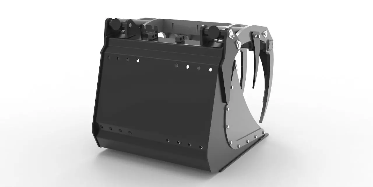 Greifschaufel Powergrip für Radlader - [ 800mm einteilig ]