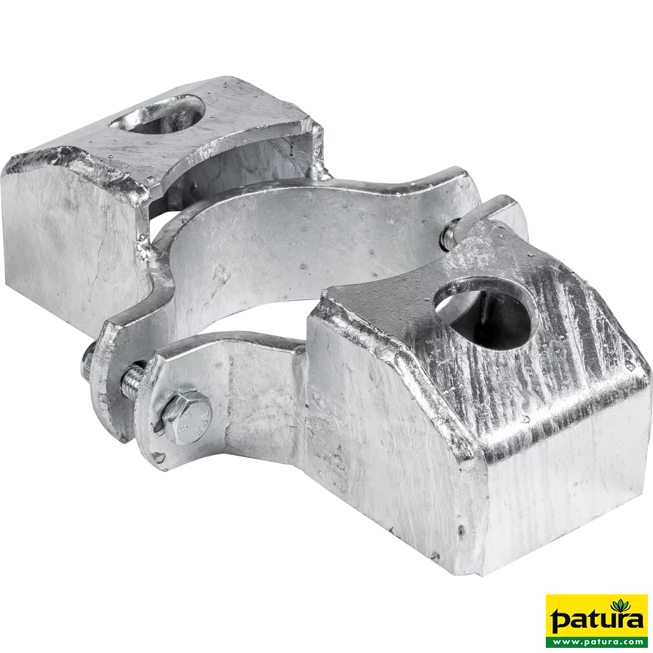 Schelle d=102 mm, mit 2 Riegelhalter TS parallel