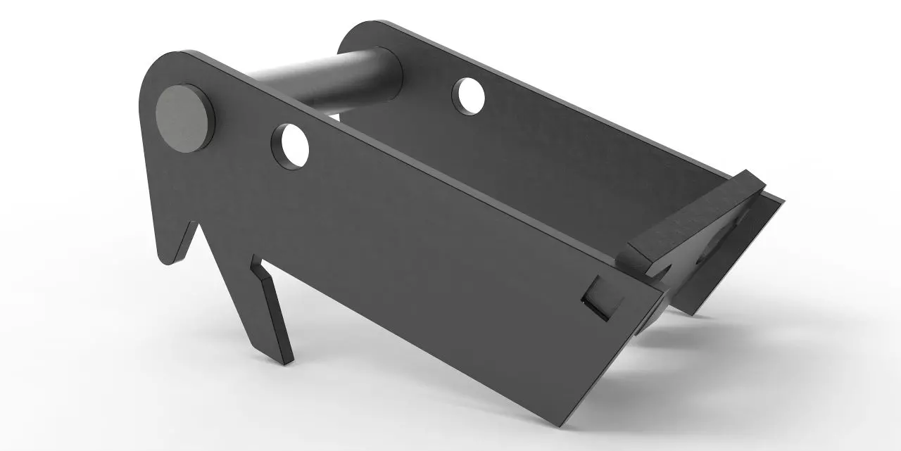 Adapterrahmen MS08 passend zu Lehnhoff Schnellwechselsystem