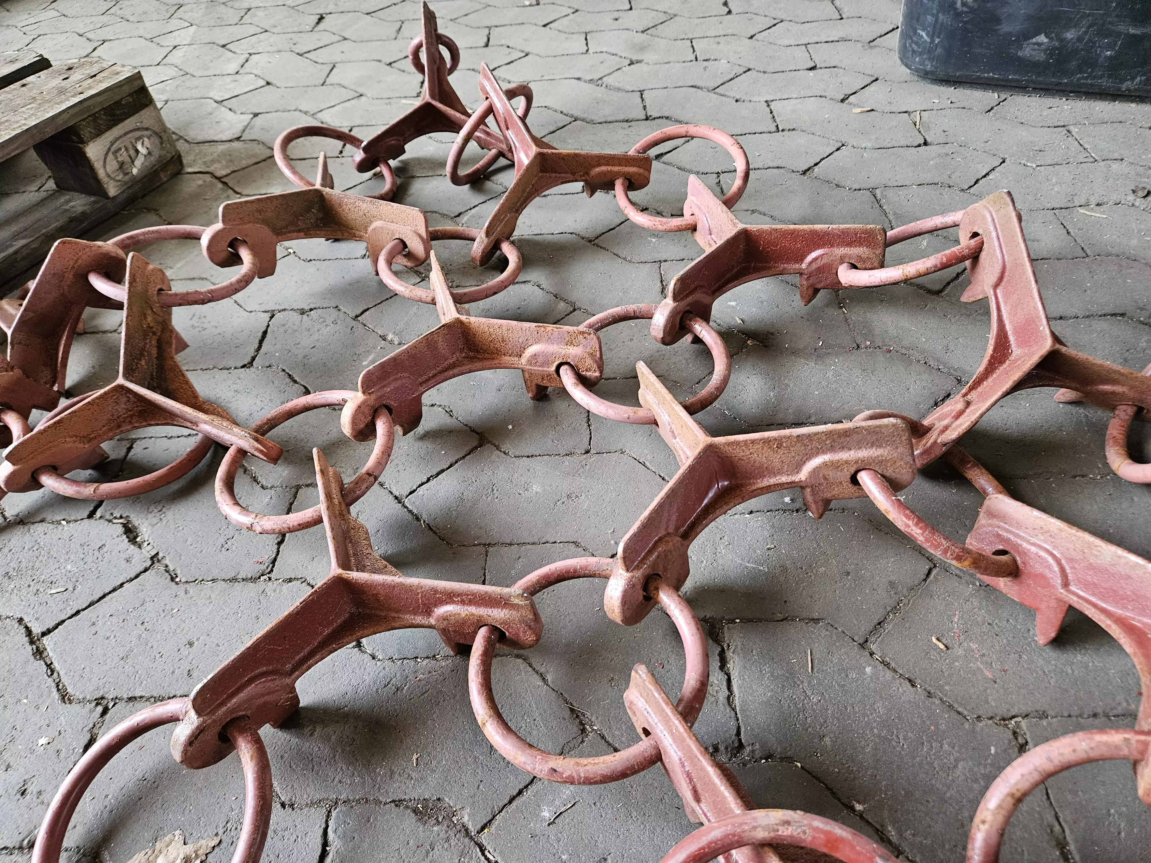 Wendbare Ersatznetze für Wiesenschleppen und Wieseneggen – Vielseitige Grünlandpflege für optimale Ergebnisse 2.Wahl - 4 m, 3 Reihig