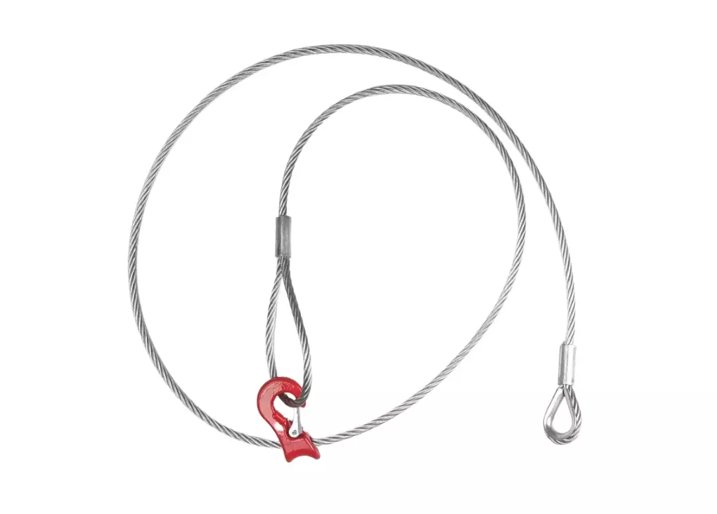 Chokerseil - Anschlagseil mit eingepresstem Seilgleithaken  in den Stärken 12mm und 14mm