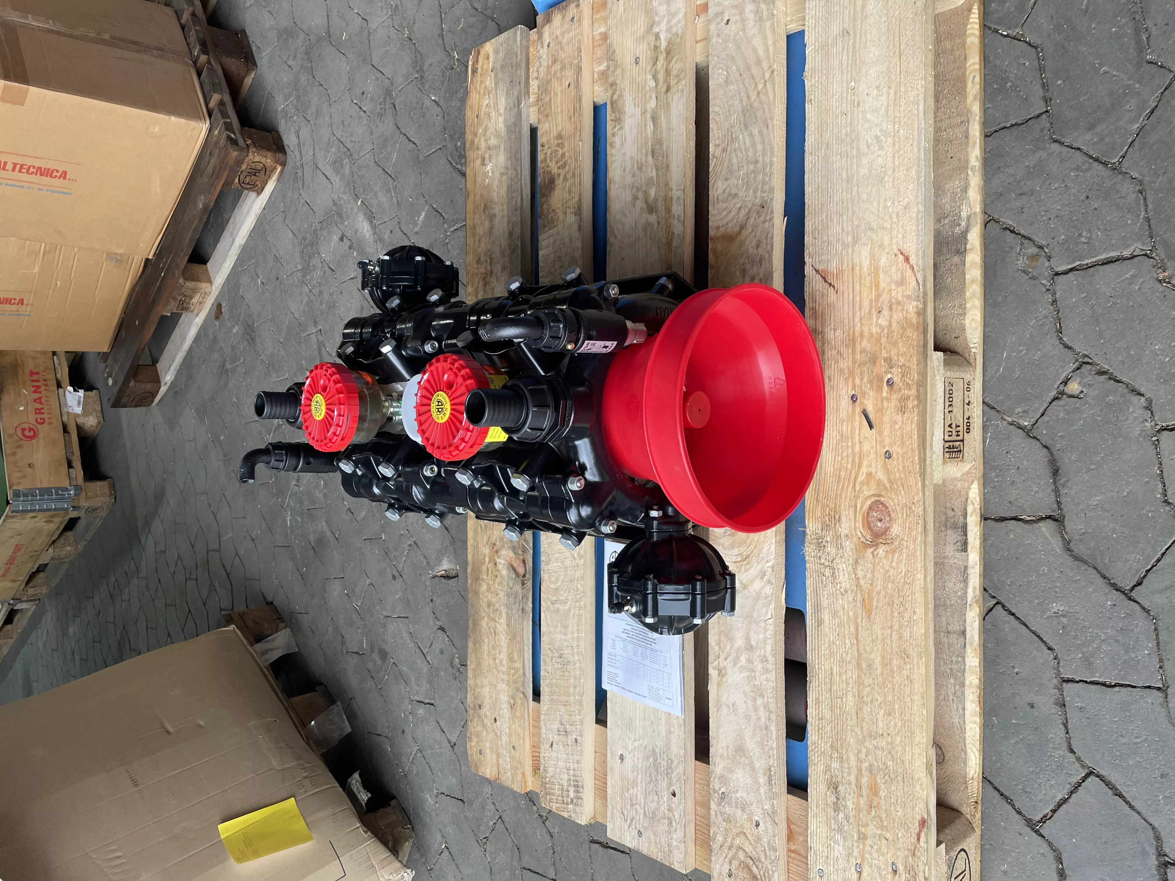AR370BP CC/Twin Kolbenmembranpumpe