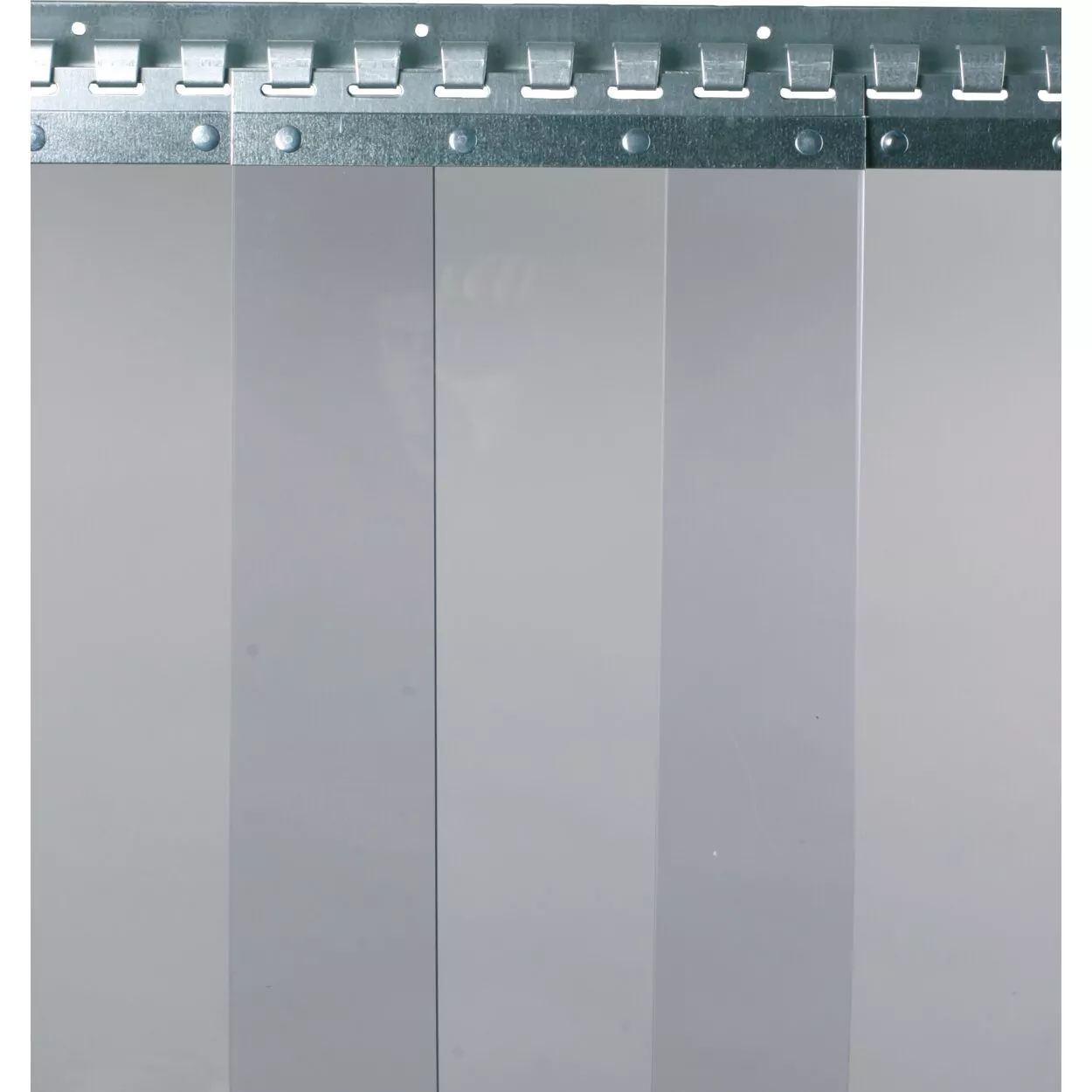 Befestigungsschiene mit 6 Pendelplatten L=1 m, Platten 30 cm breit