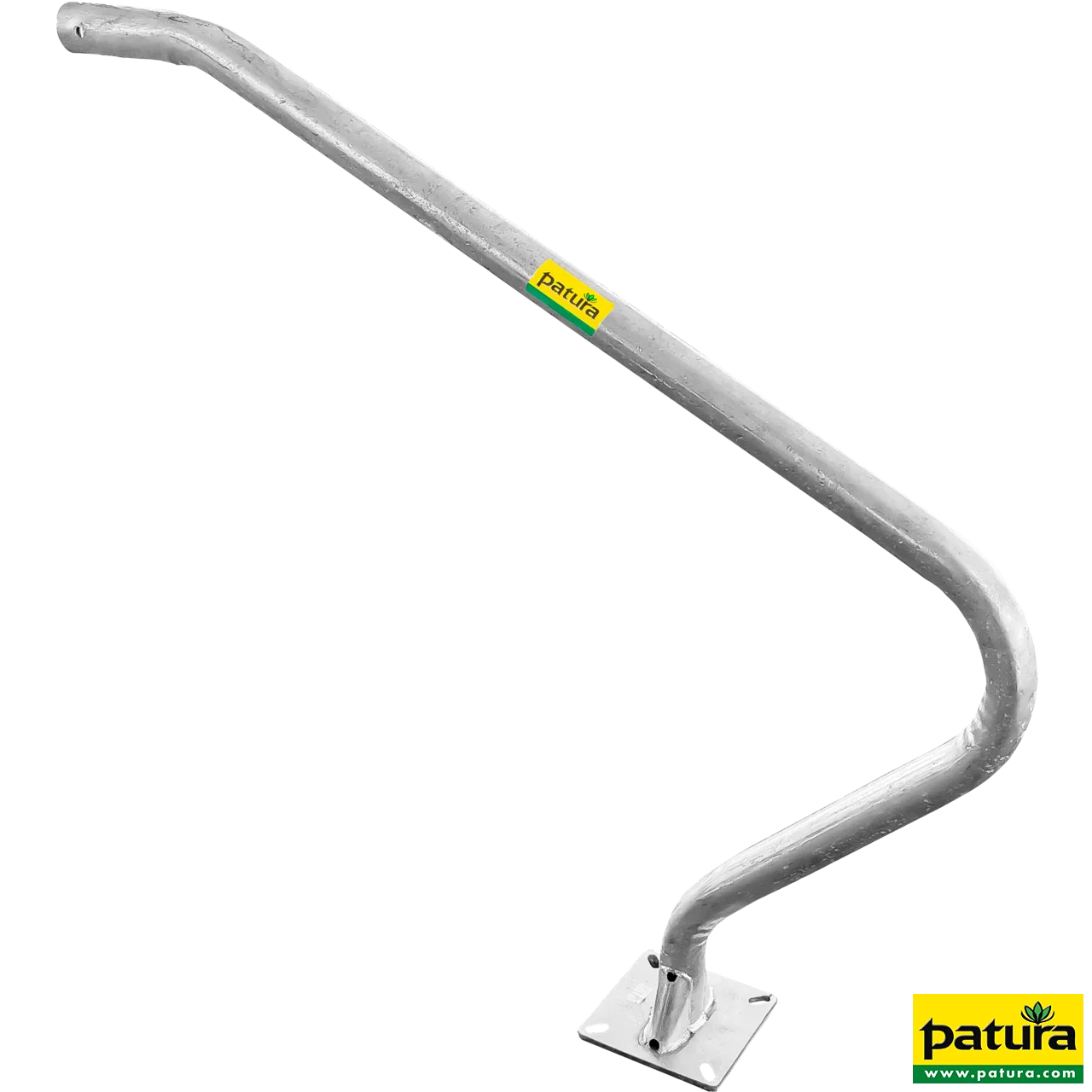 Fressplatzabtrennung SSV Groß vieh l= 1,3 m mit Bodenplatte und Querschelle 60 x 42 mm
