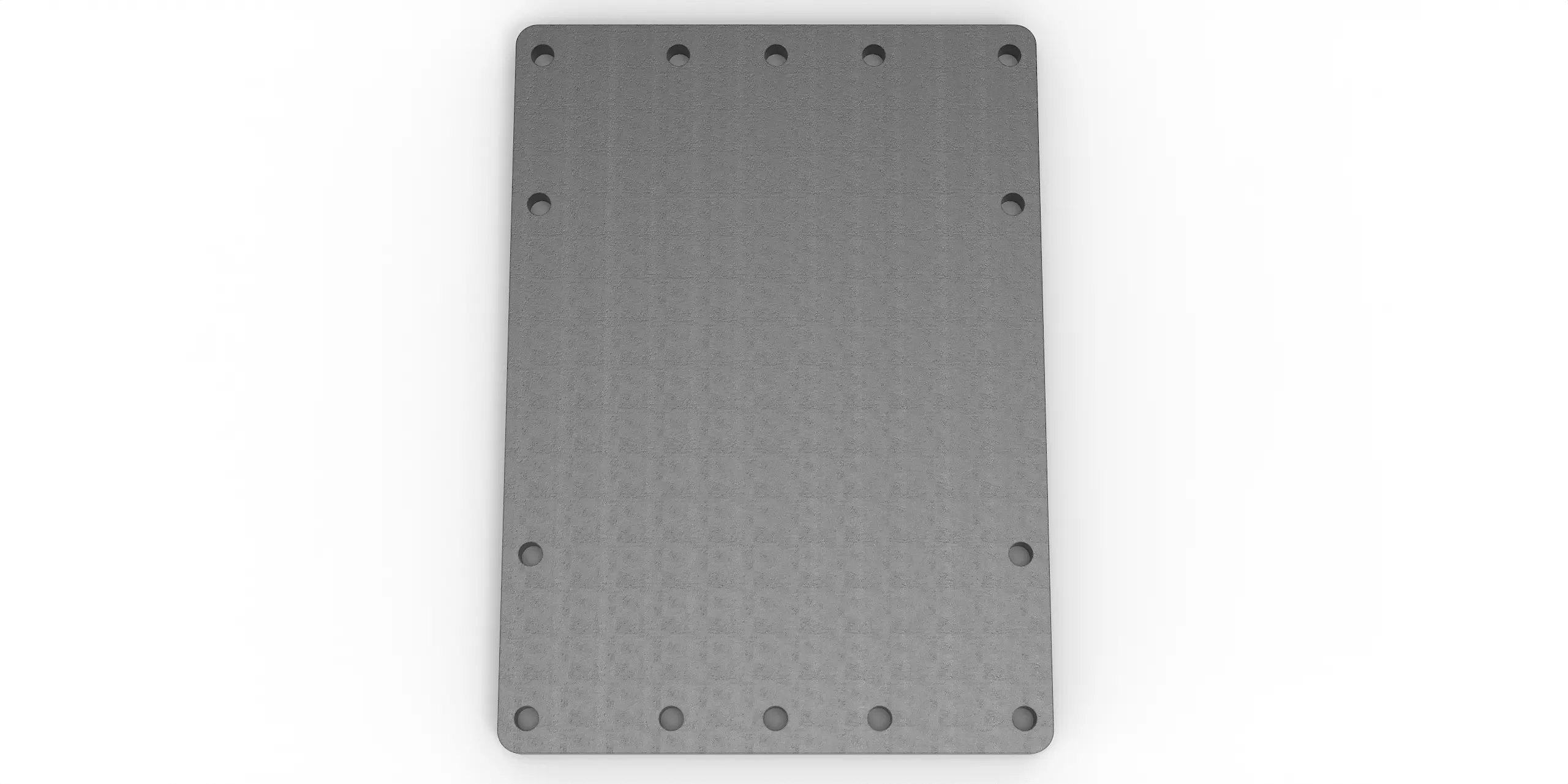 Häner Aufnahmeplatte Drehantrieb 2 Motoren t=25 - Gewinde