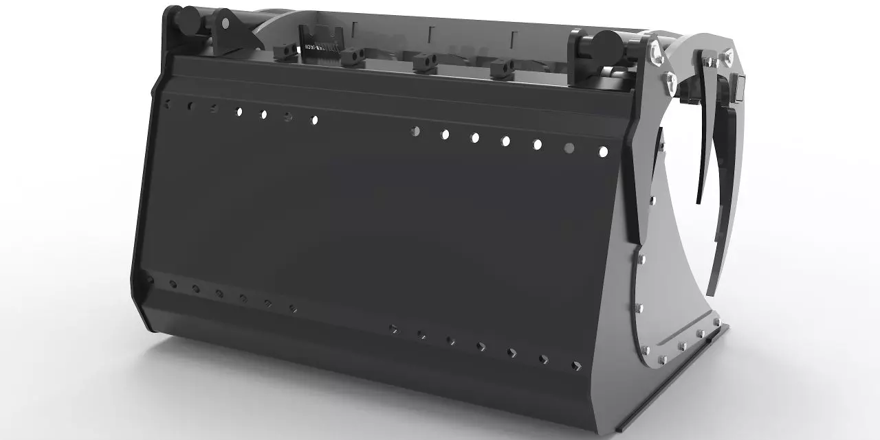 Greifschaufel Powergrip für Radlader - [ 1200mm einteilig ]