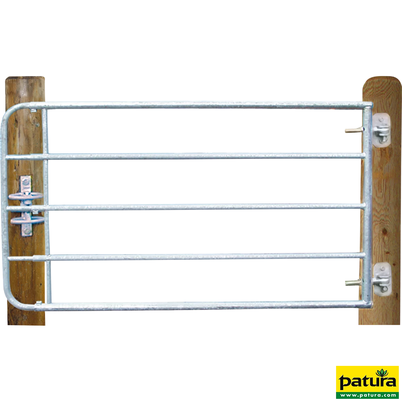 Profi-Weidezauntor, verstellbar, 1,10 m hoch, 2,00 - 3,00 m, inkl. Montageteile