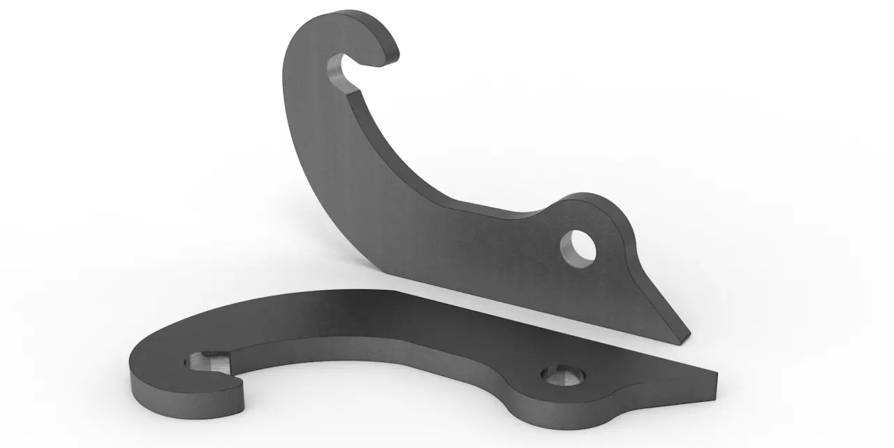 Koppelhaken Zettelmeyer/Volvo/Atlas 40x40x310mm GENEIGT