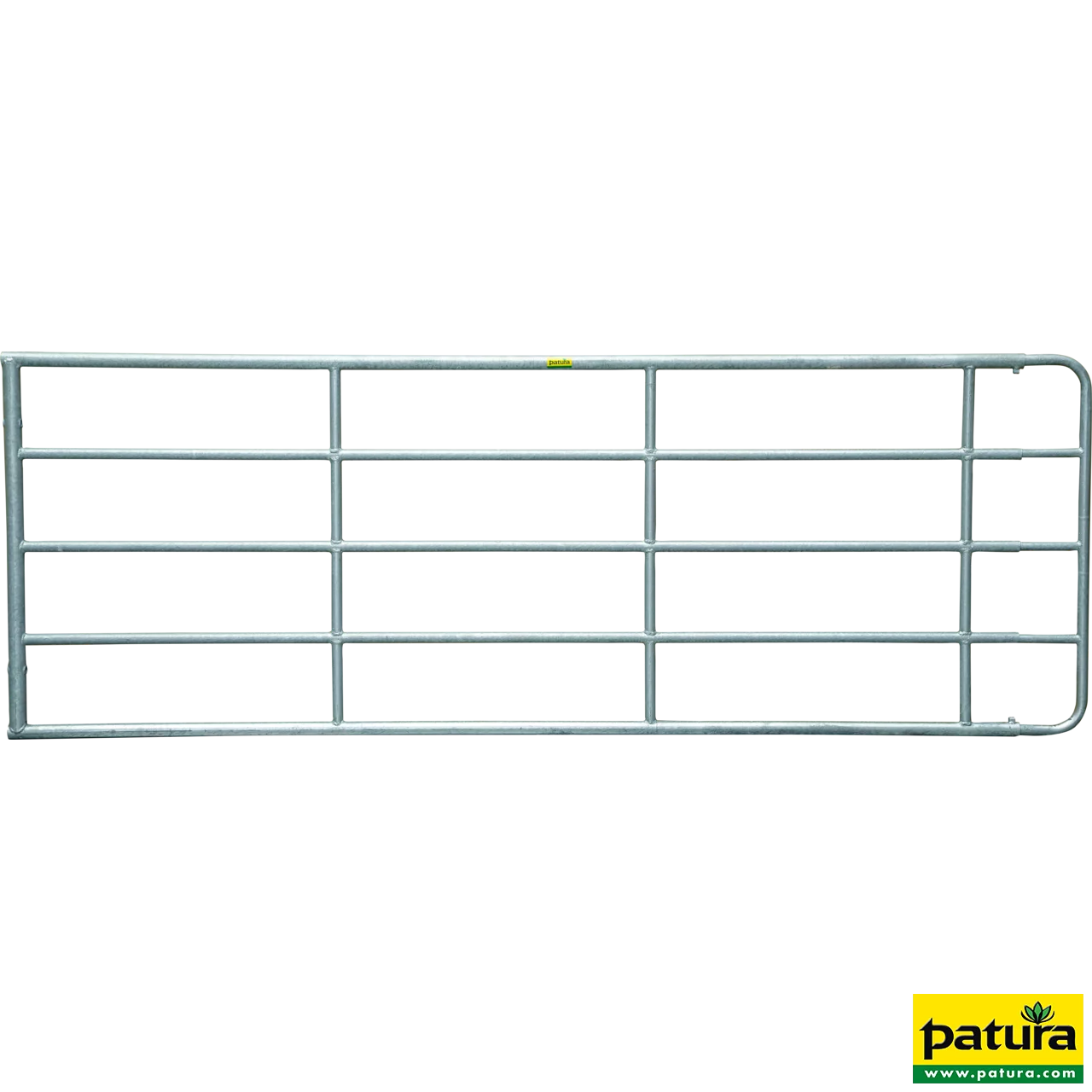 Compact-Weidezauntor, verstellbar, 1,10 m hoch, 3,00 - 4,00 m, inkl. Montageteile