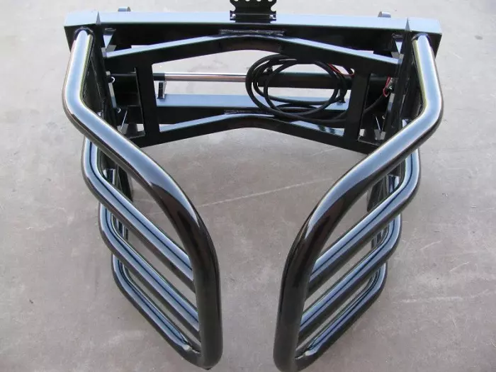 Ballenzange - Ballengreifer, 1200-2100mm Öffnungsweite mit Euroaufnahme