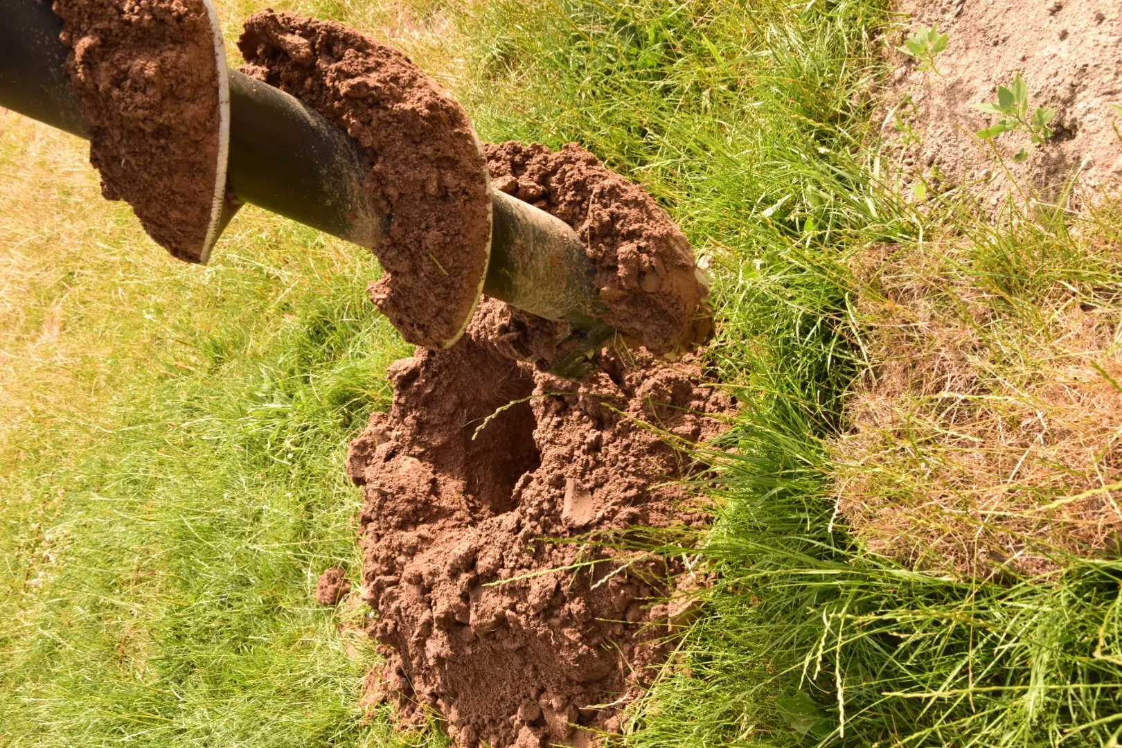 Bohrschnecke für Erdbohrer, Minibagger