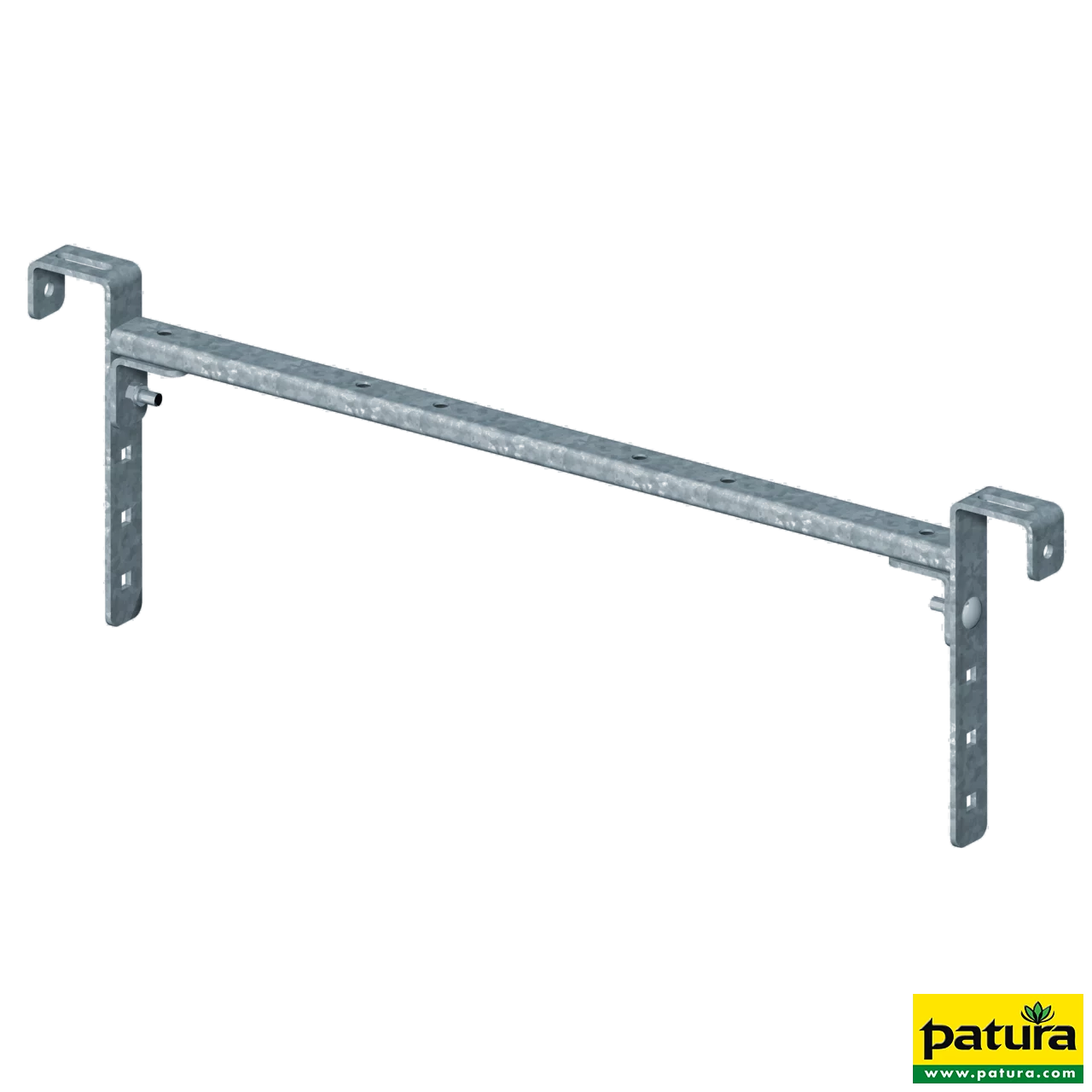 U-Bügel für Gangraufe/ -trog höhenverstellbar, für Boden B= 75 cm