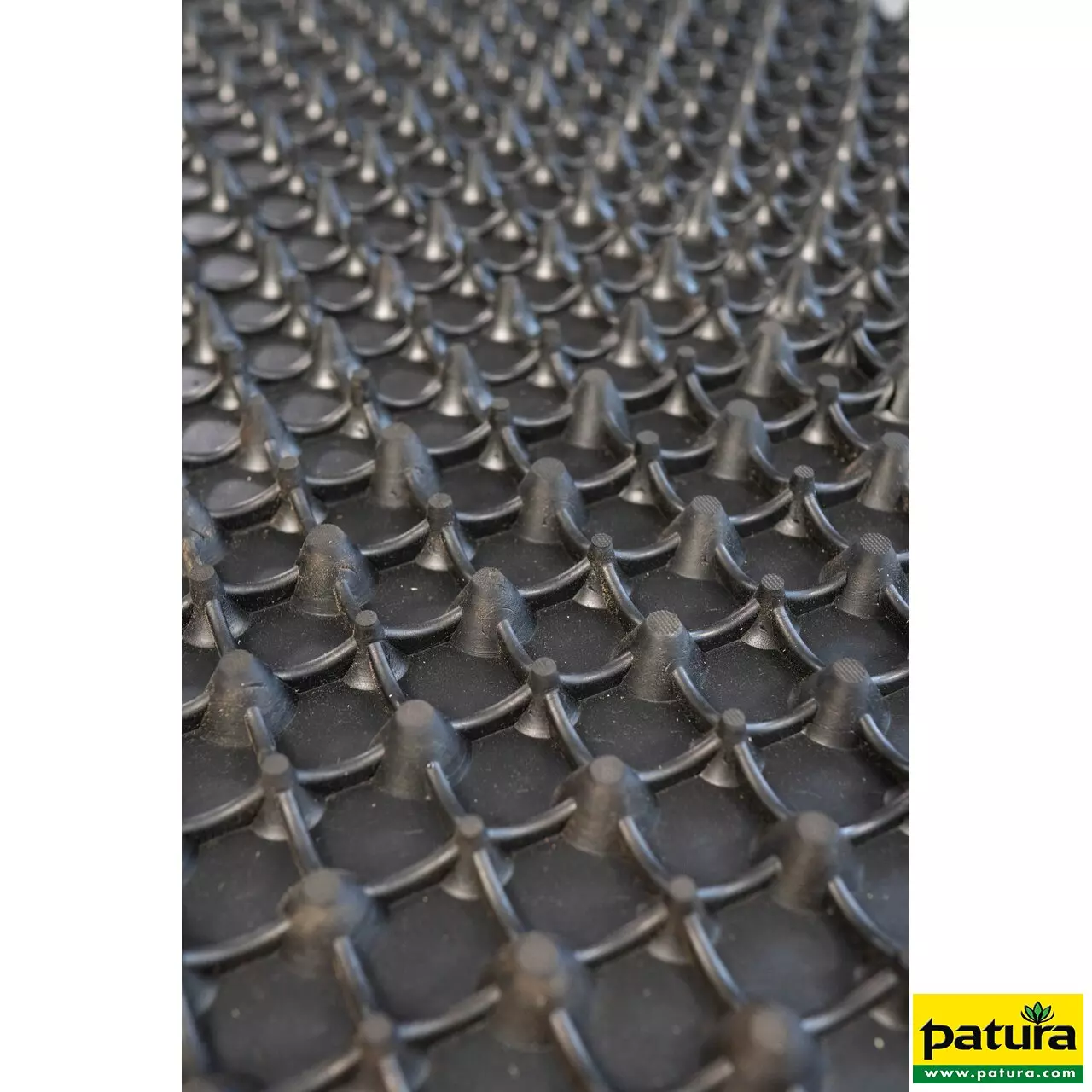 Noppen-Matratze Comfort, Liegeboxentiefe 1,80 m, Meterware, Lieferung als Rollenware