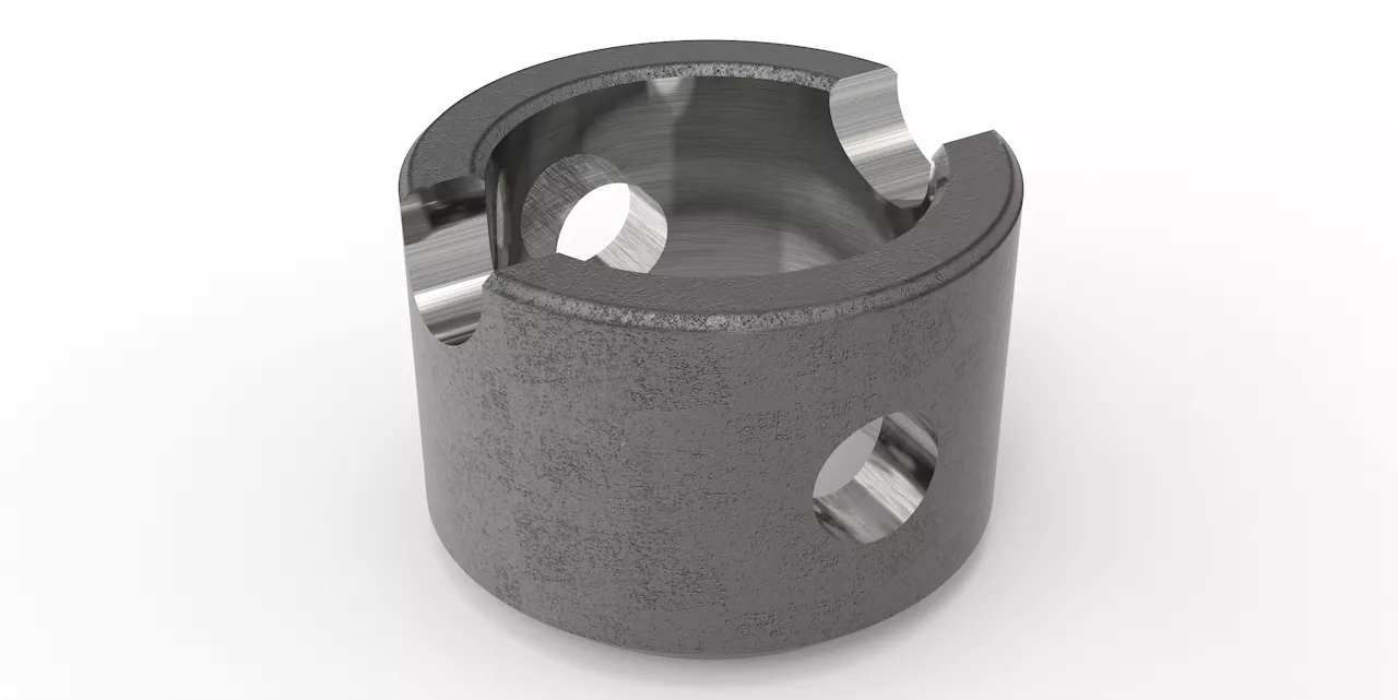 Rotatoraufnahme für Drehmotor, Rotator, Verladezange Rotatorwelle 78 - 25