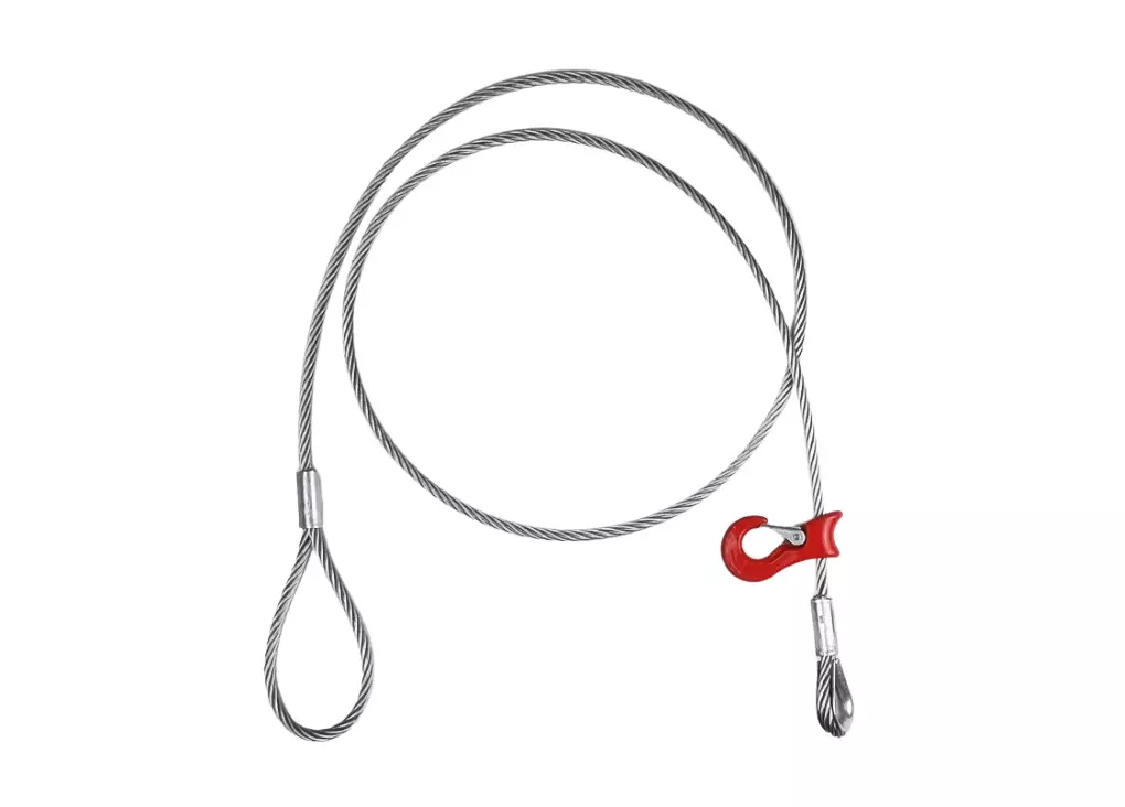 Chokerseil - Anschlagseil mit eingepresstem Seilgleithaken  in den Stärken 12mm und 14mm - [ 12mm 3m ]