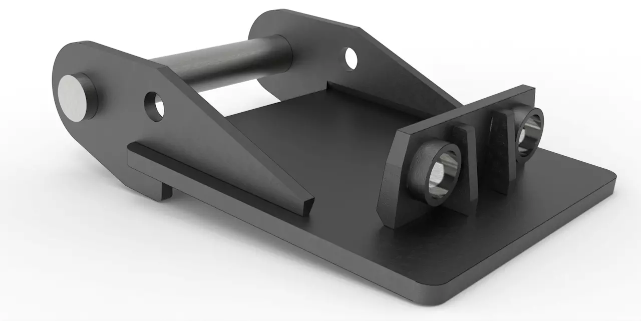 Adapterrahmen MS21 / MS25 passend zu Lehnhoff Schnellwechselsystem