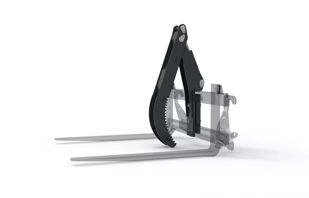 Obergreifer zum Anbau an Palettengabel FEM2