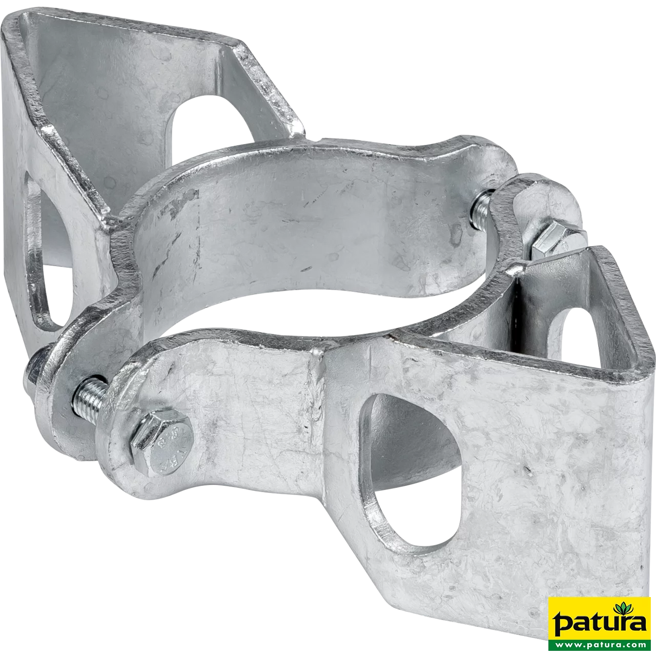 Schelle d=102 mm, mit 2 Riegelhalter RS parallel