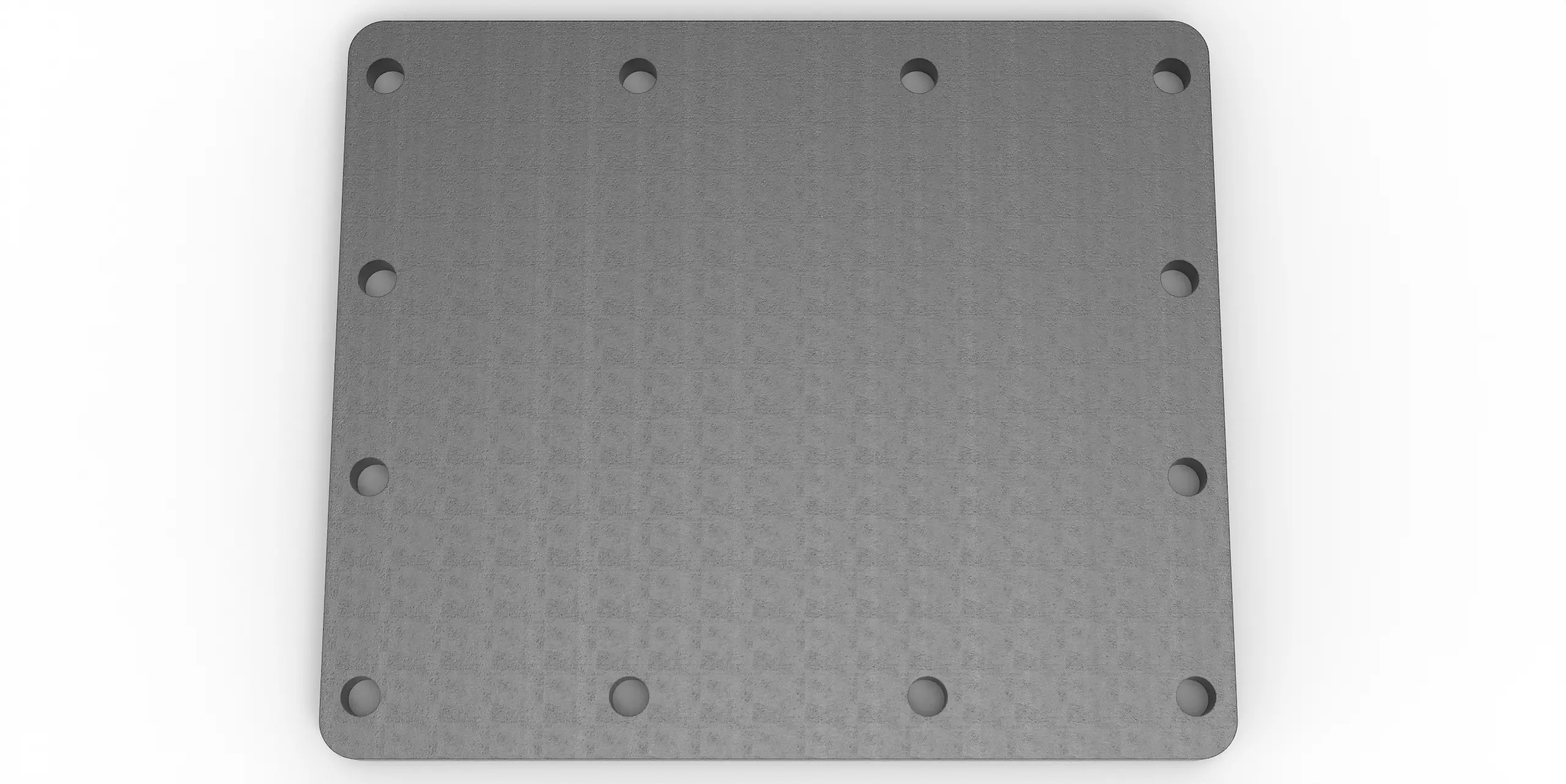 Häner Grundplatte 700x595 t=30 12xd30