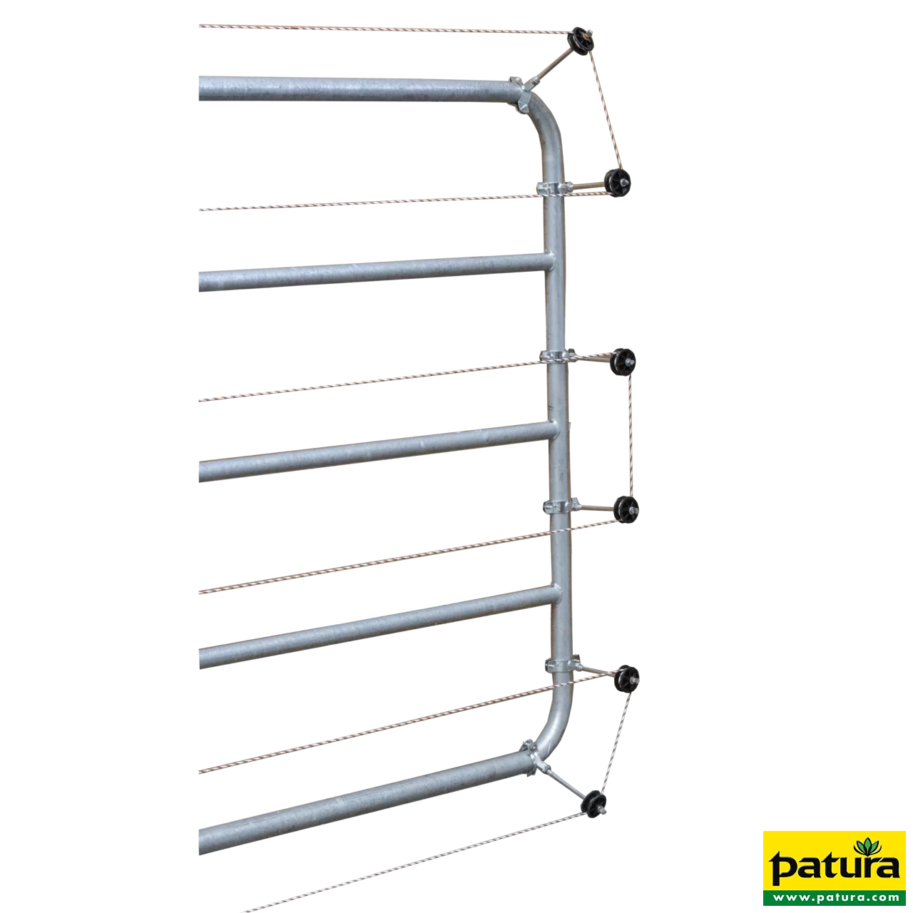 Abstands-Isolator-Torset Herdenschutz für verstellbare Profi-Weidezauntore