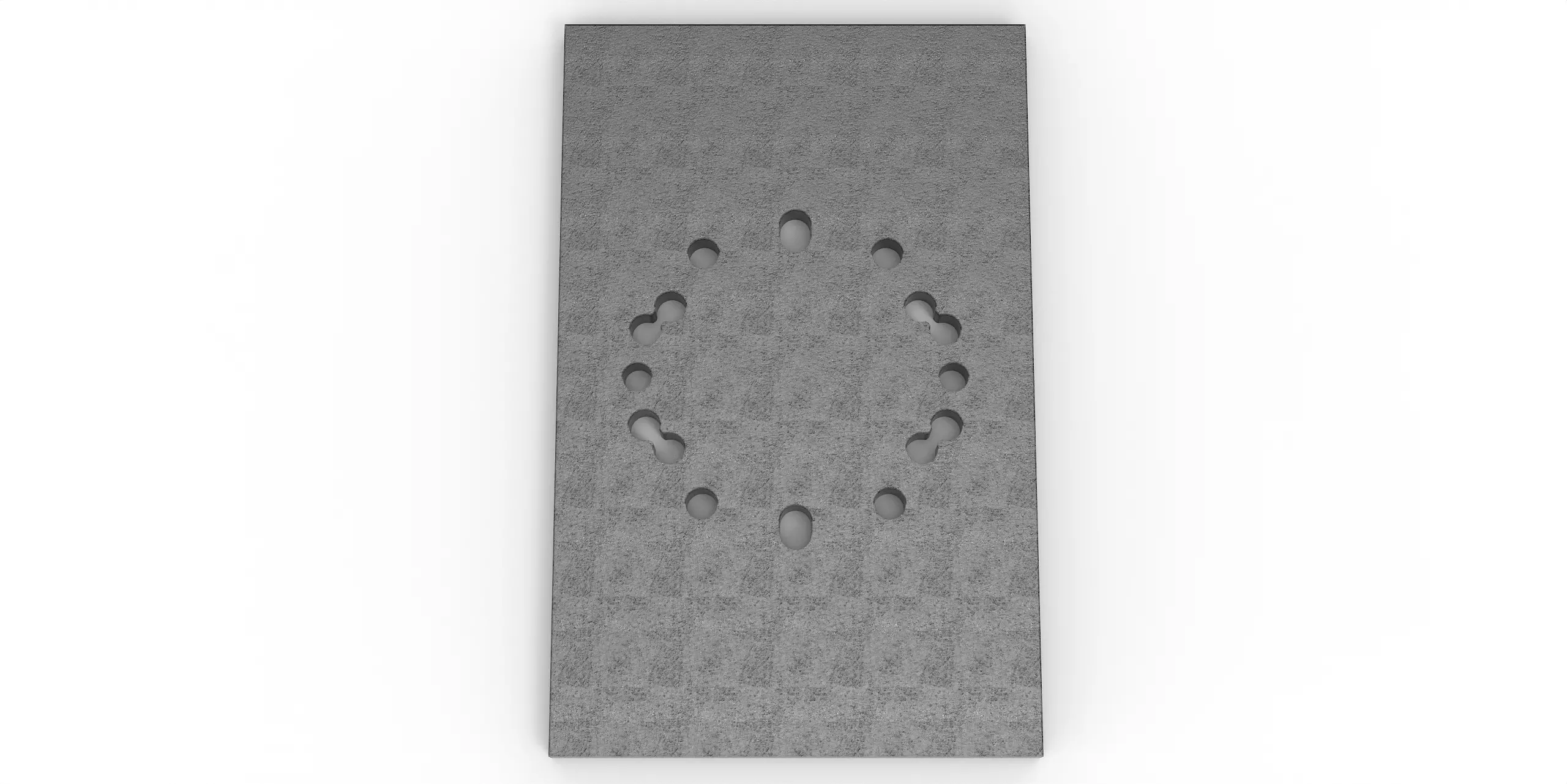 Grundplatte  GR30FF GR50FF - mittel