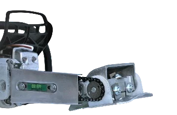 Rundhobel Set EDER ERH-C, Kettenbetrieben inkl. .325" Antriebsritzel, Kette und 12mm Schwertnut