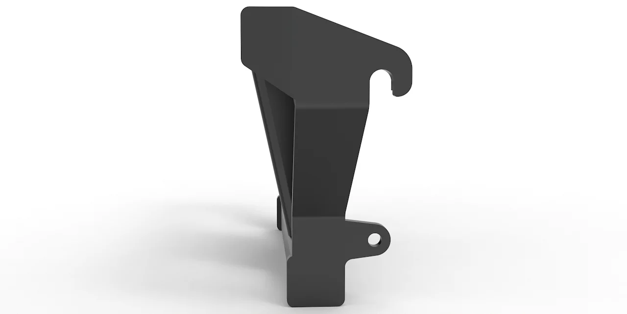 Euro-Anbaurahmen für Kegelspalter mit Multiplatte