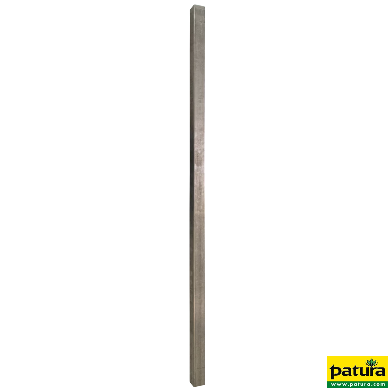 Pfosten Quadrat 60 mm, L= 1,80 m Edelstahl, Wanddicke: 3 mm