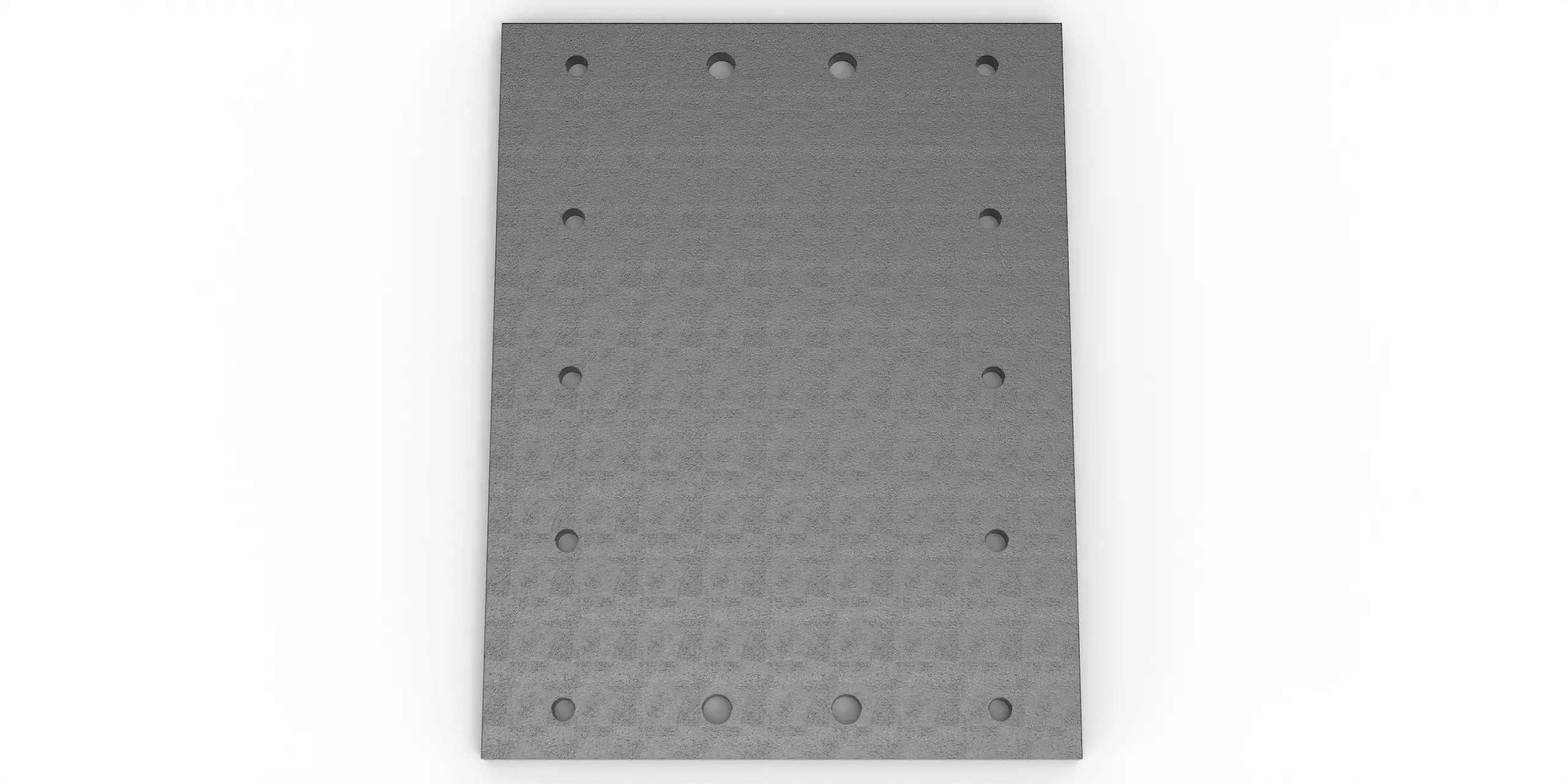 Häner Grundplatte Betonmischschaufel Bagger Gewinde