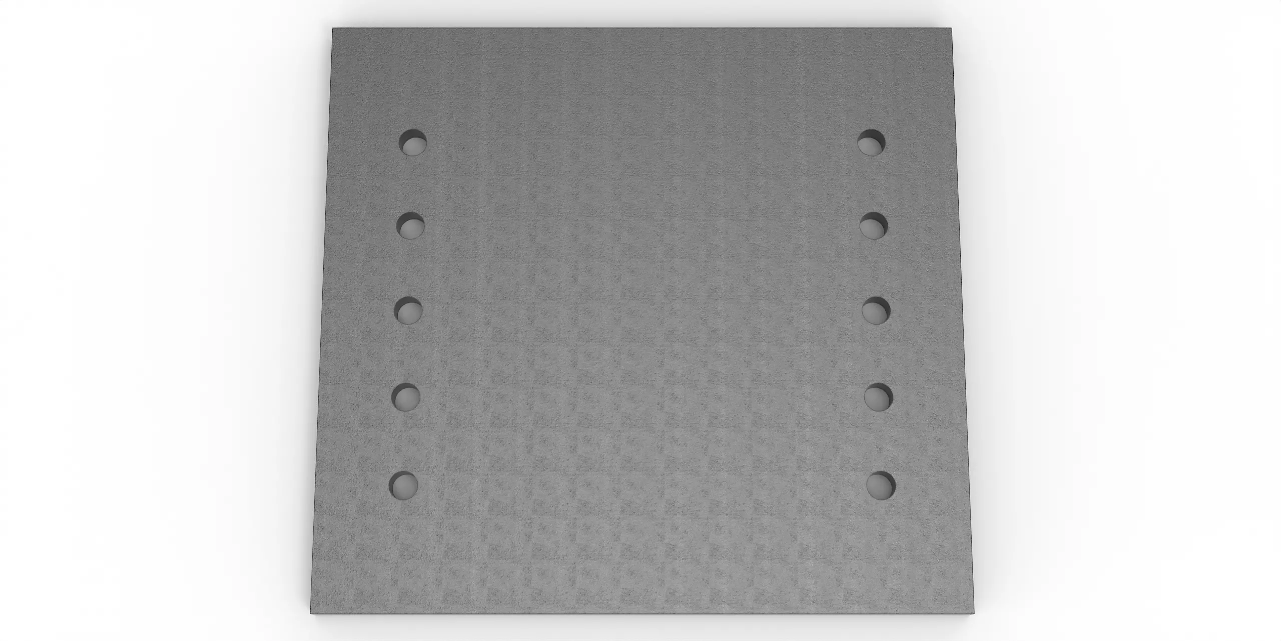 Aufnahmeplatte Drehantrieb groß - groß