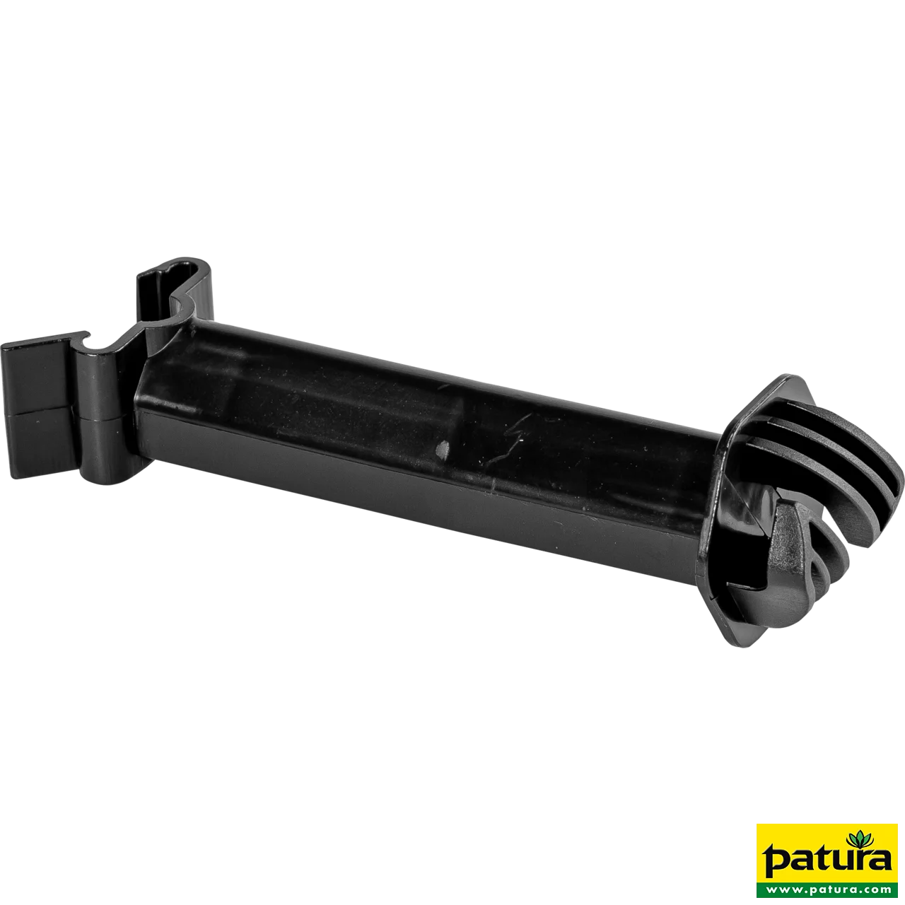 Abstands-Isolator schwarz, für T-Pfosten für Litzen/Seile bis 6mm (25 Stück/Pack)