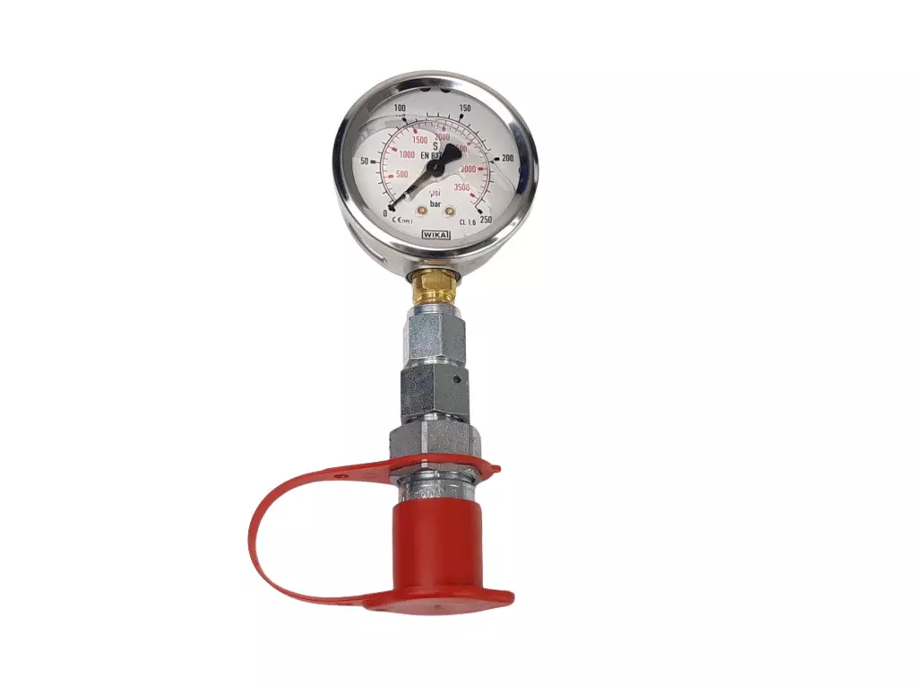 Manometer 250bar mit Stecker