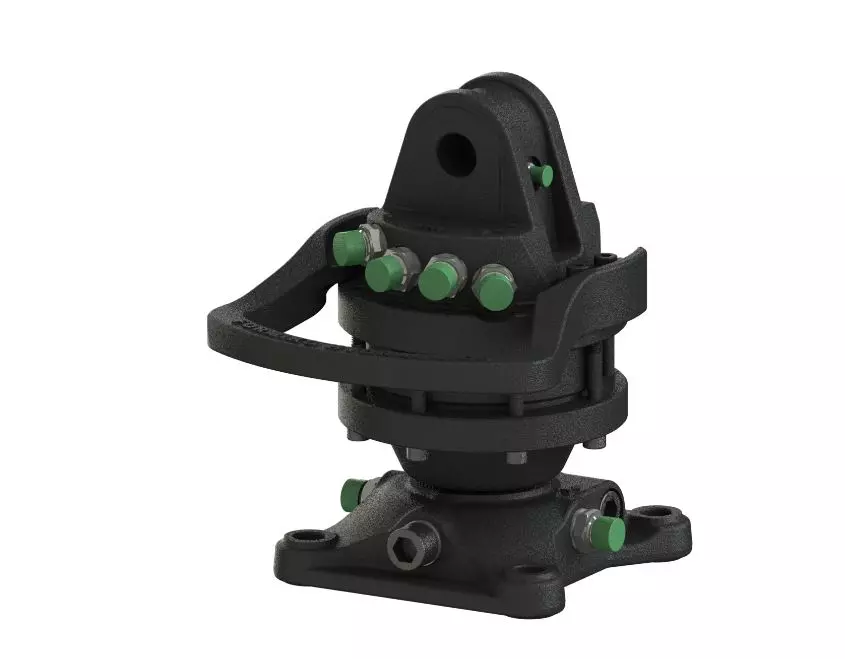 Flanschrotator Formiko FHR 4.500SF - Drehmotor 4,5t für Greifer, Holzgreifer