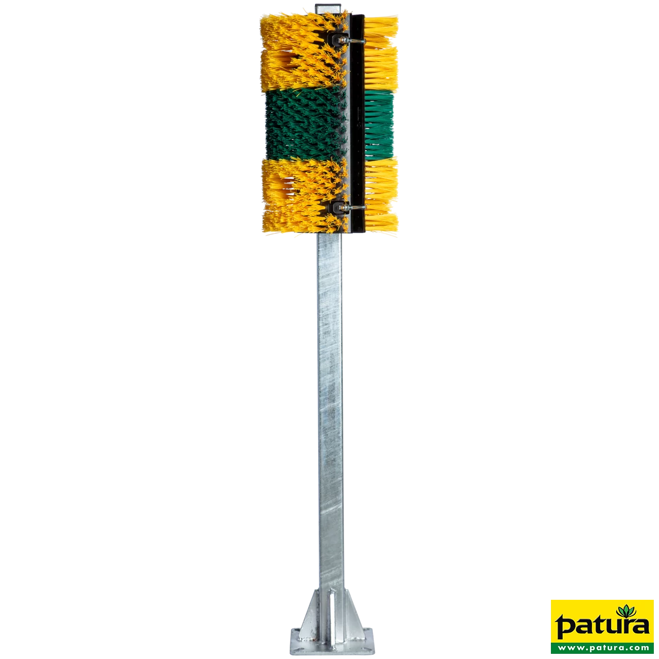 Pfahlbürste Midi 50 x 30 cm Gesamthöhe 1,50 m mit Bodenplatte feuerverzinkt