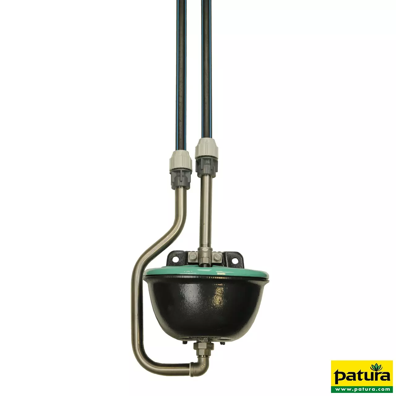 Ringleitungs-Anschluss-Set 3/4" für Mod. 46, Anschluss von oben aus Edelstahl