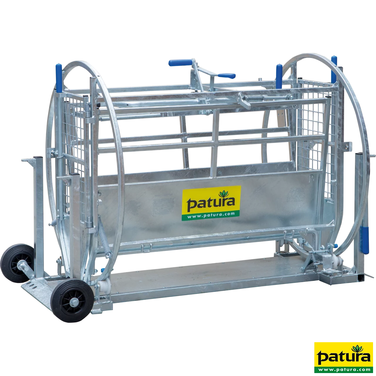 Wendebox für Schafe verzinkt, inkl. Fahrwerk