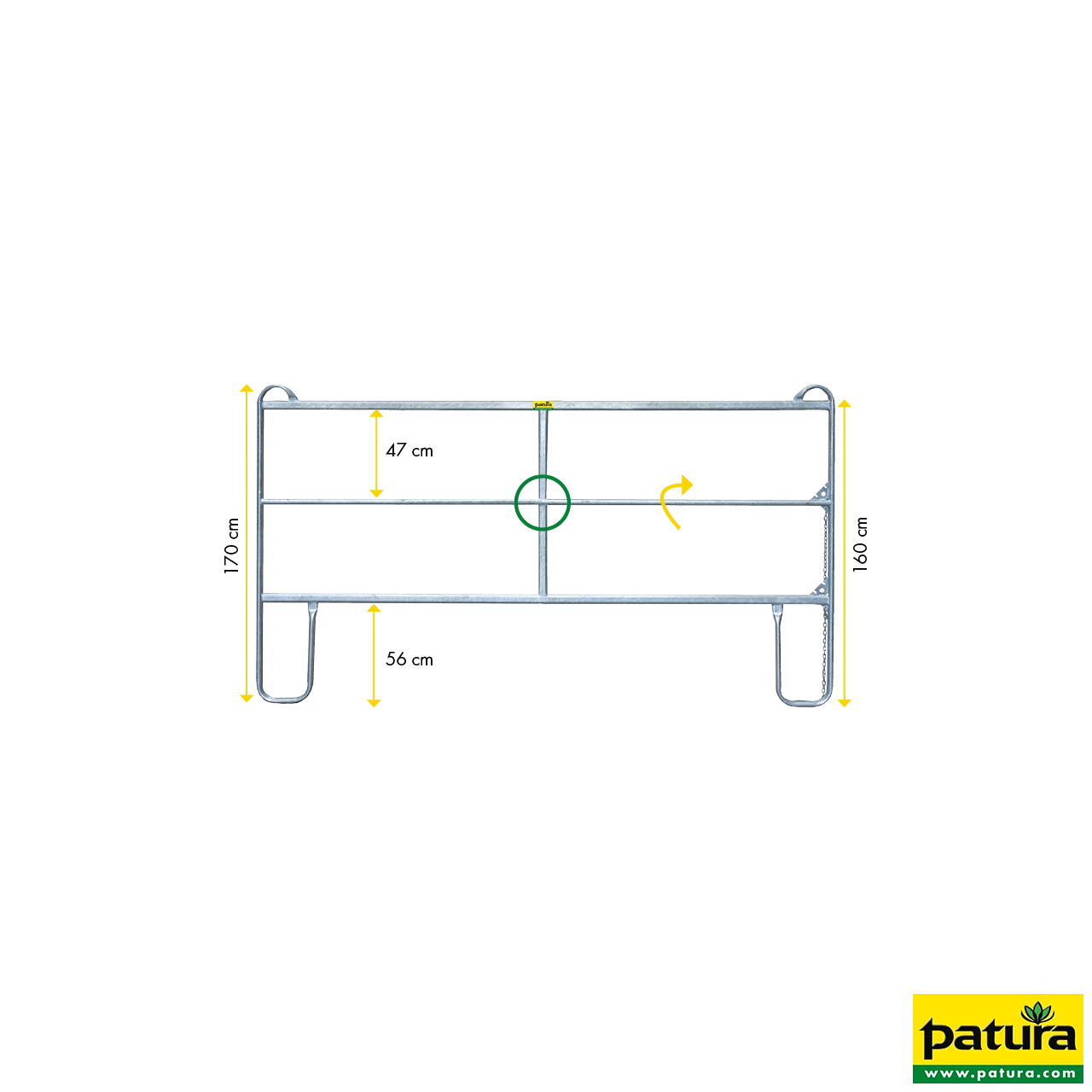 Panel-3, Länge 3,60 m, H= 1,70 m