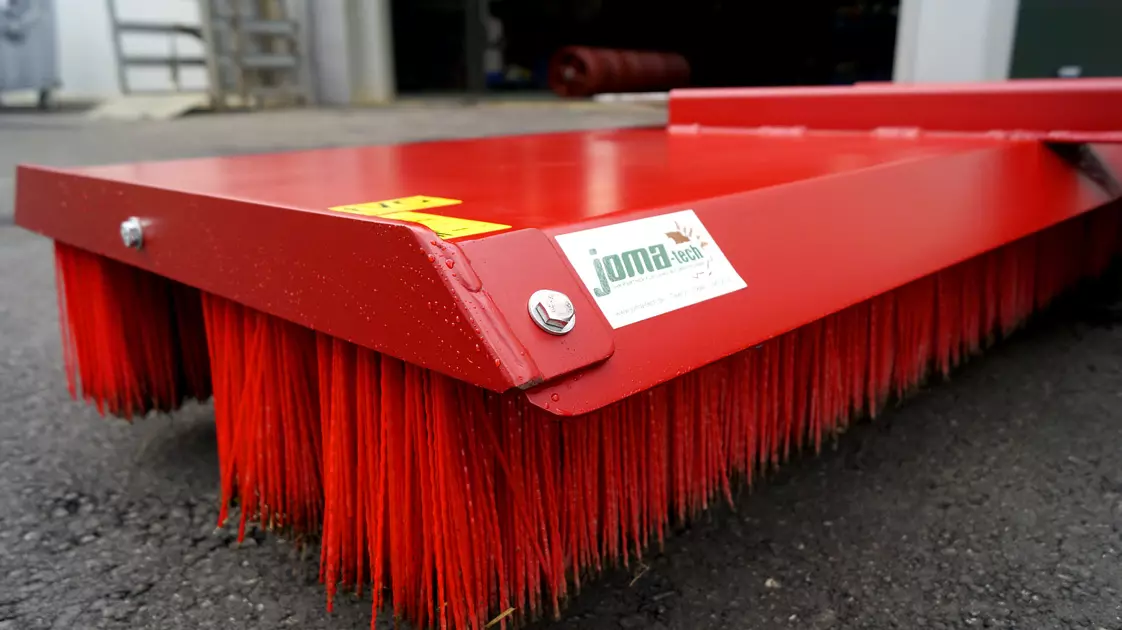 Blockbesen proLine, Anbaubesen, Staplerbesen - [ 2500mm Stapleraufnahme ]