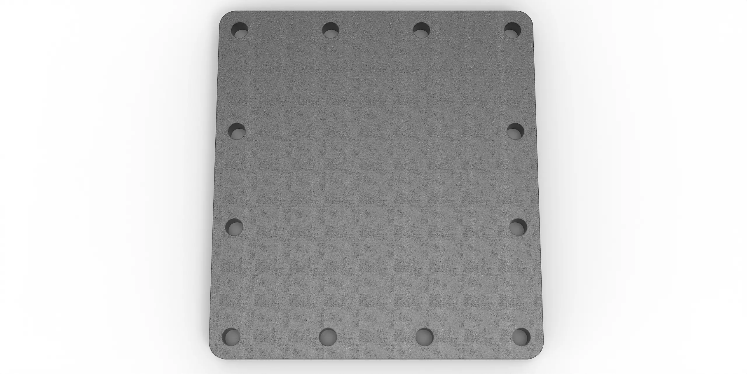 Häner Grundplatte 380x418 t=25 12xd20