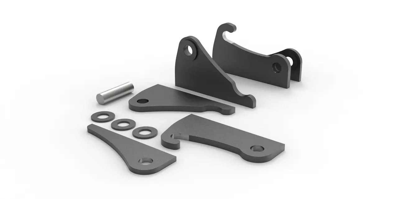 Koppelhaken Hanomag 10F (1 Satz)