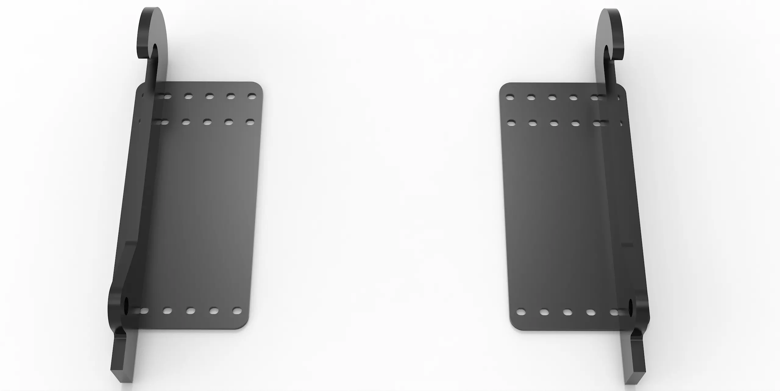 Schraubadapter UNI mit Koppelhaken JCB Q-Fit 60x38x600mm