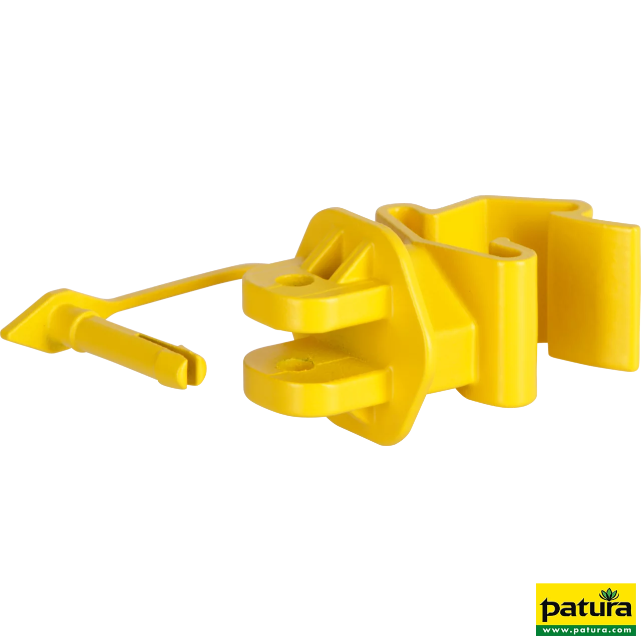 Standard-Isolator mit Stift, gelb, für T-Pfosten (Karton mit 500 Stück)