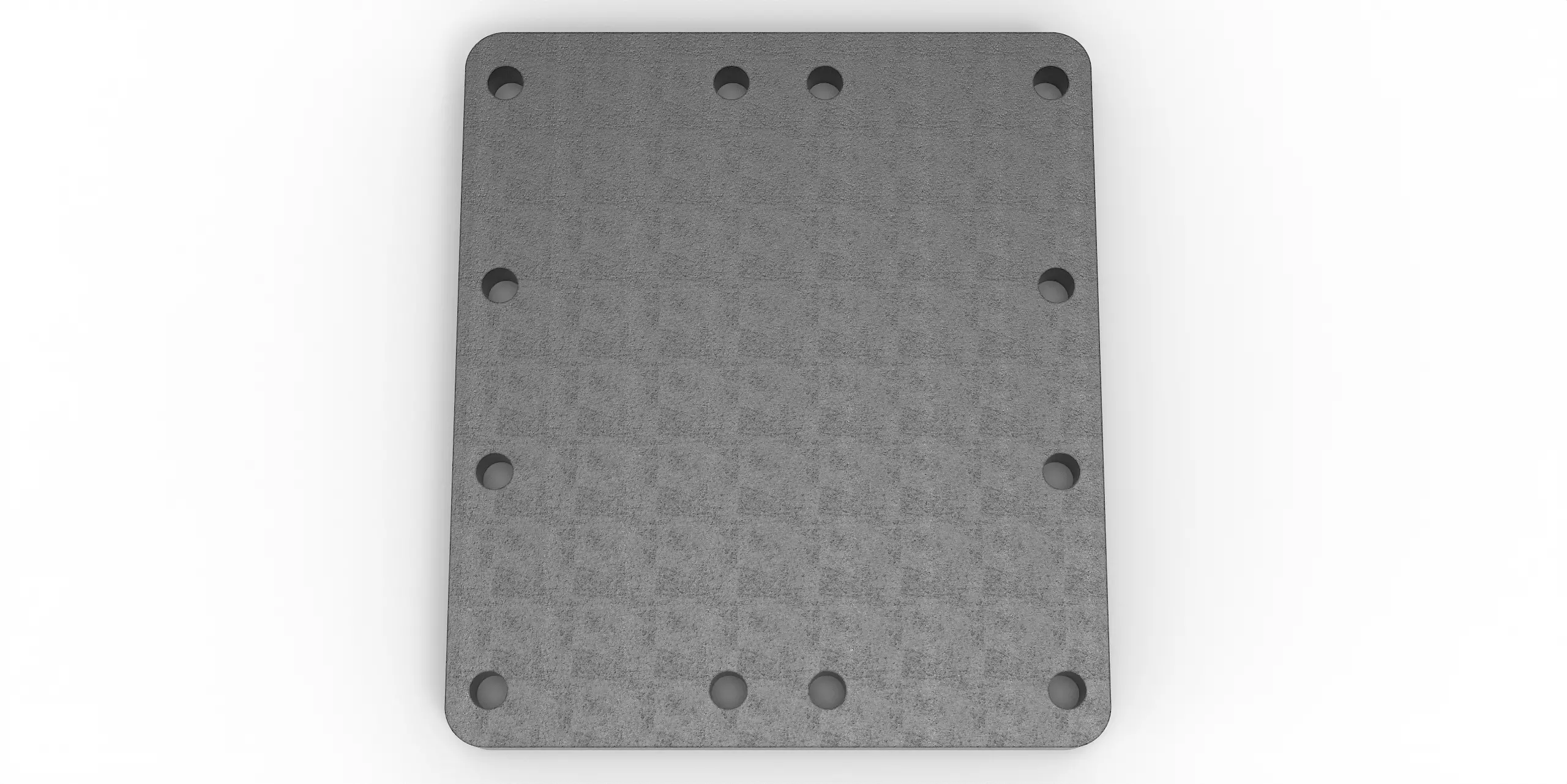 Häner Grundplatte 322x365 t=25 12xd18