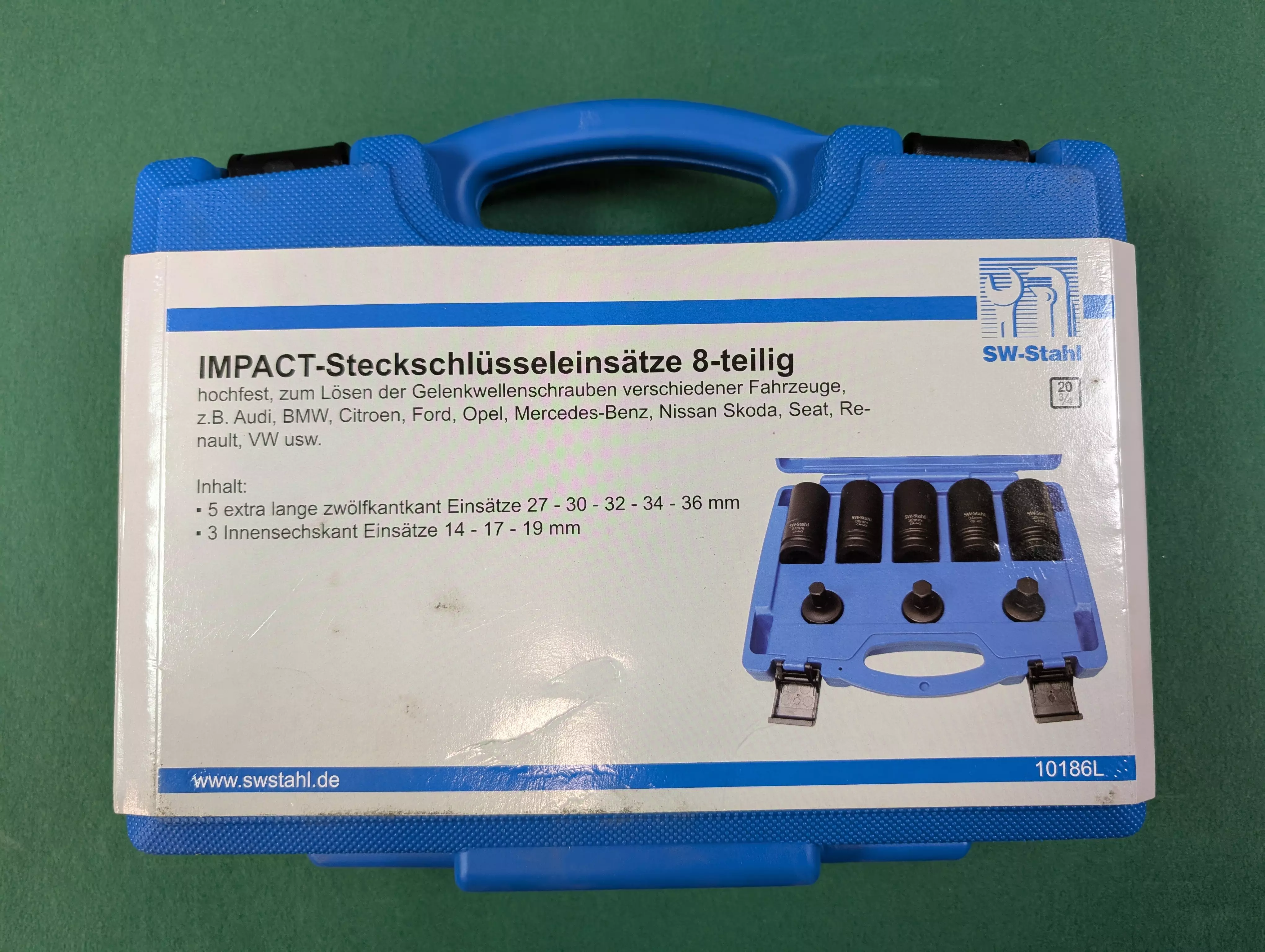 Impact Steckschlüsseleinsätze 8 Teilig
