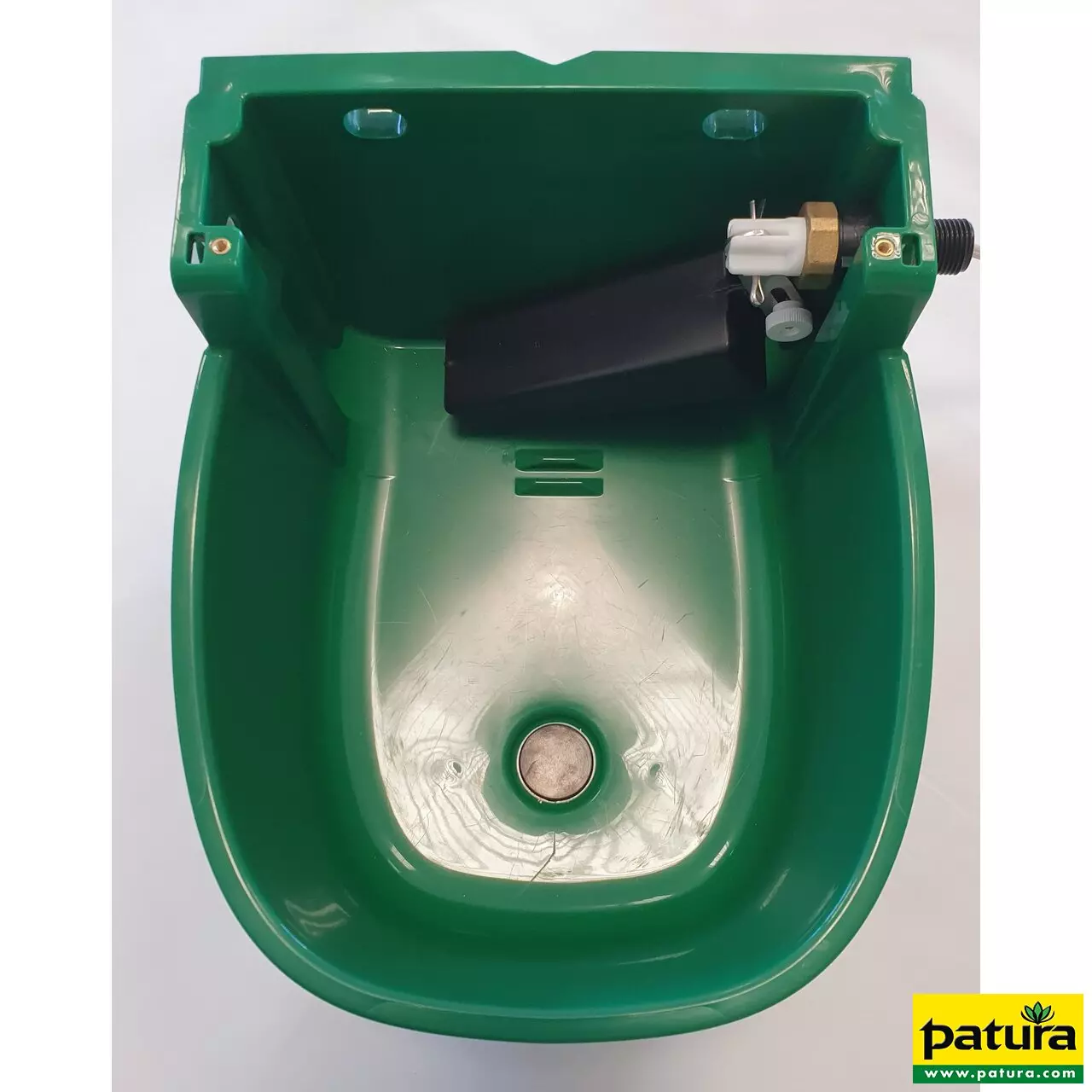 Schwimmerventil-Becken Modell 135PH Hochdruckventil, Inhalt 6 Liter heizbar, 24 Volt, 50 Watt