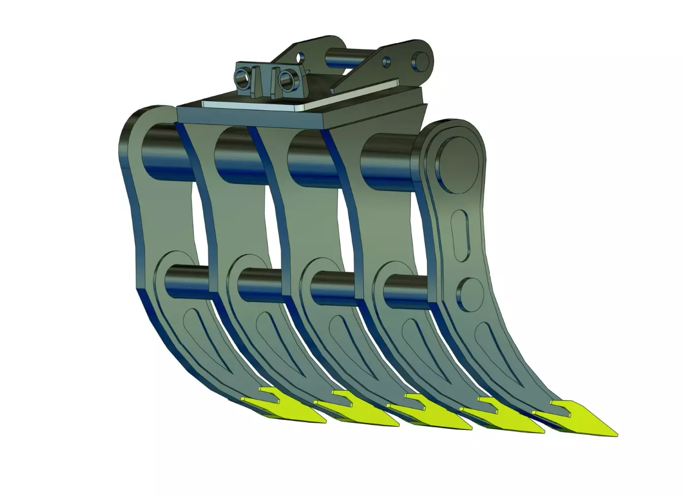 Roderechen Joma-Tech für 25to Bagger - Tiefenlockerung - Rechen