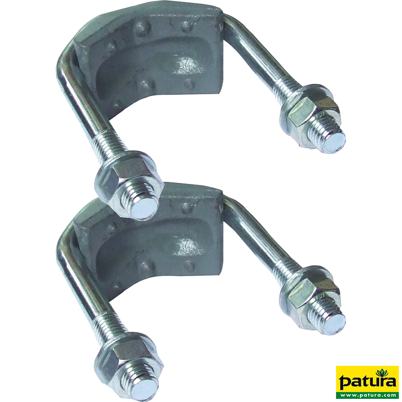 Befestigungsbügel für Pfosten 1 1/4" - 2", (Set mit 2 Stück)